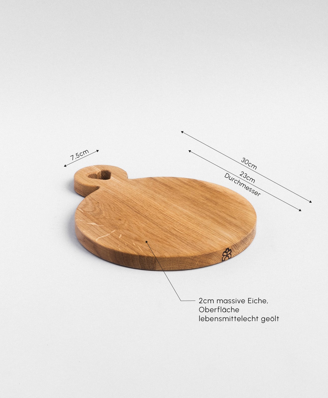 Schneidebrett Holz Eiche HEIDI