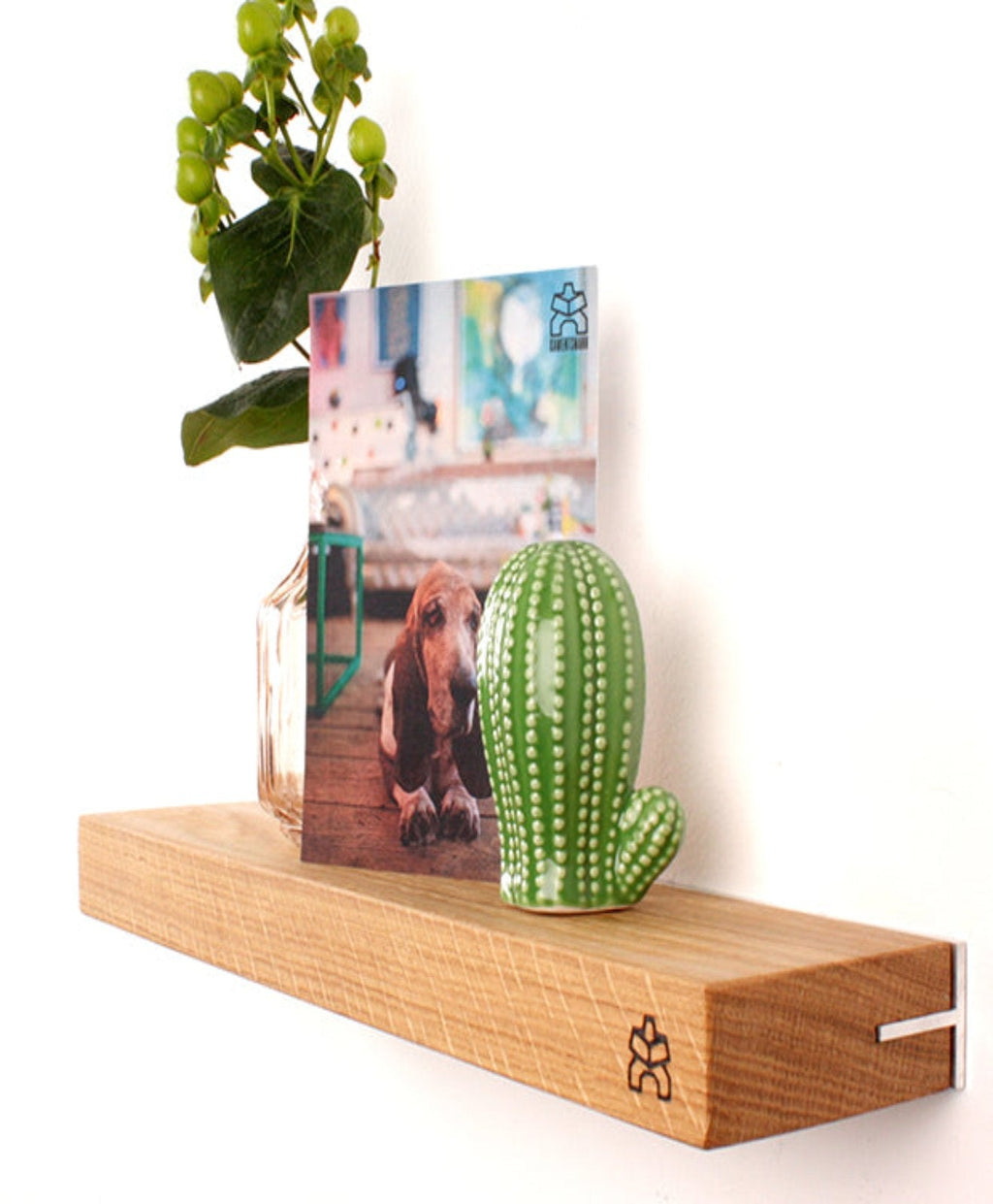 Wandregal Holz Eiche FIERS