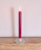 Kerzenständer | Kerzenhalter für Stabkerzen ORBI Grau + Kerze