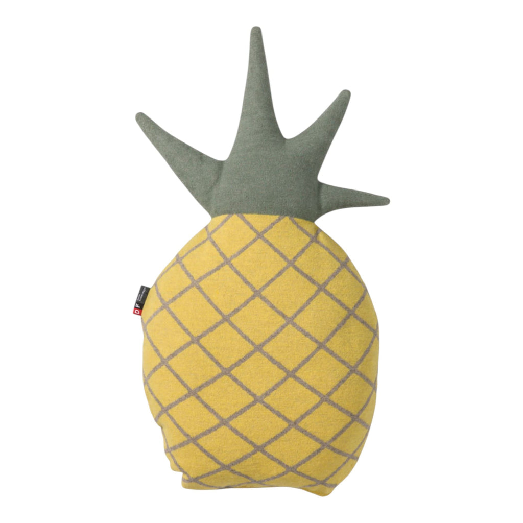 David Fussenegger SILVRETTA Ananas Kissen mit Füllung – Wolle