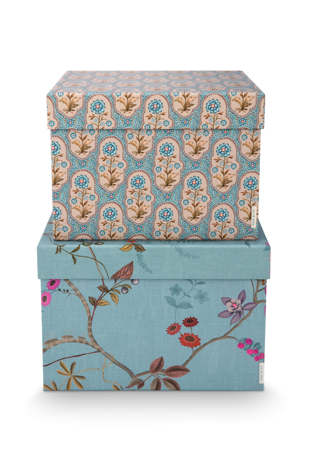 PiP Studio Set/2 Schachtel Quadrat Blooming Tales