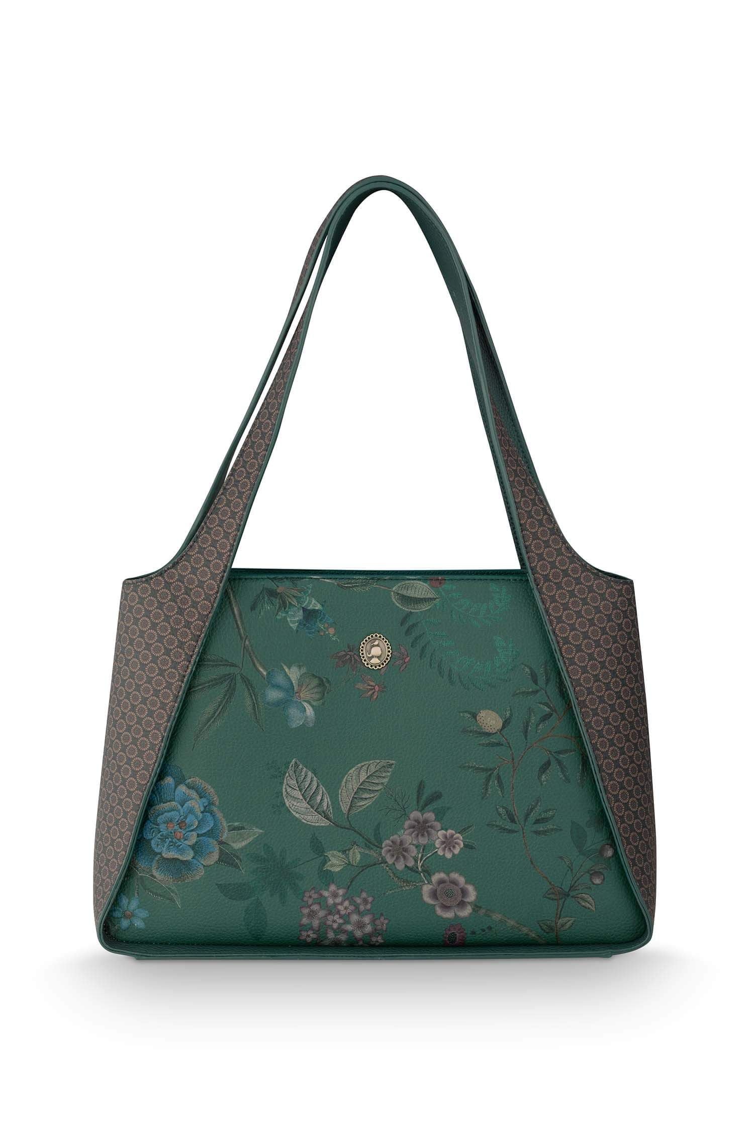 PiP Studio Schultertasche Filou Mittelgroß Bodhi Flower