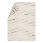 David Fussenegger SAVONA Striche Kuscheldecke aus Velour – Wolle