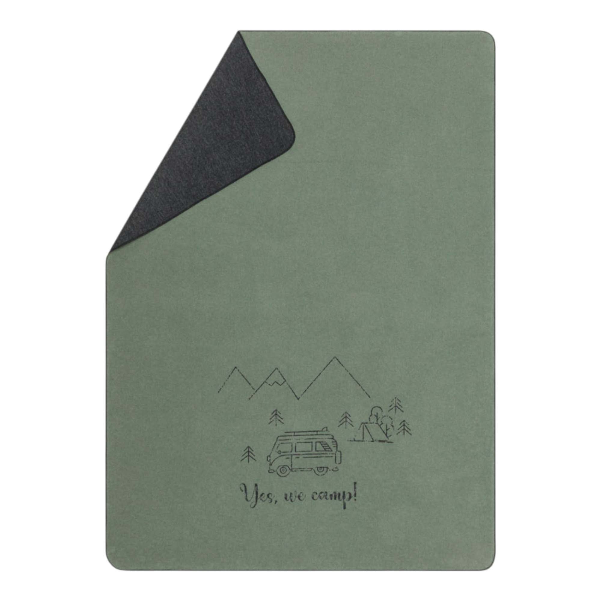 David Fussenegger SILVRETTA Yes We Camp Flanelldecke – Wolle