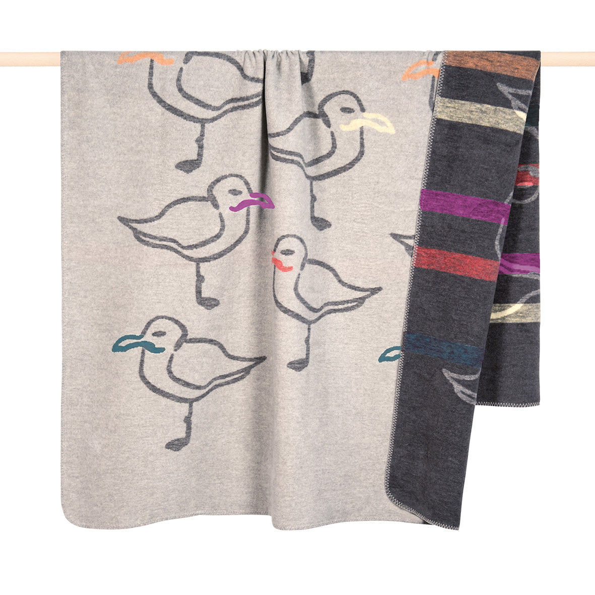 pad SEAGULL Decke – maritime Wohndecke mit Möwenmotiv