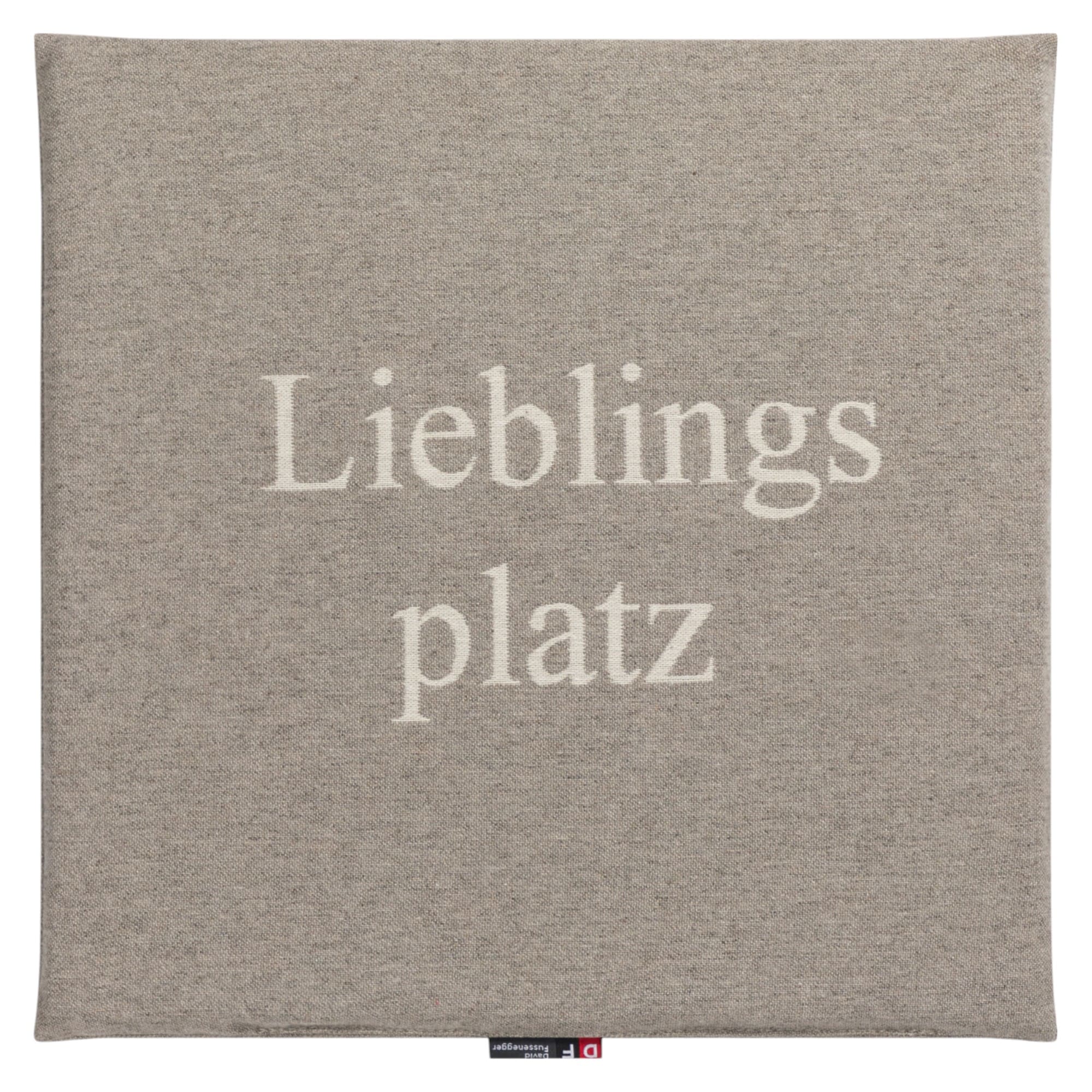 David Fussenegger PORTO Sitzkissen Lieblingsplatz – Wolle
