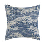 David Fussenegger Leinen Make Waves Kissenhülle 50x50 cm – Wolle