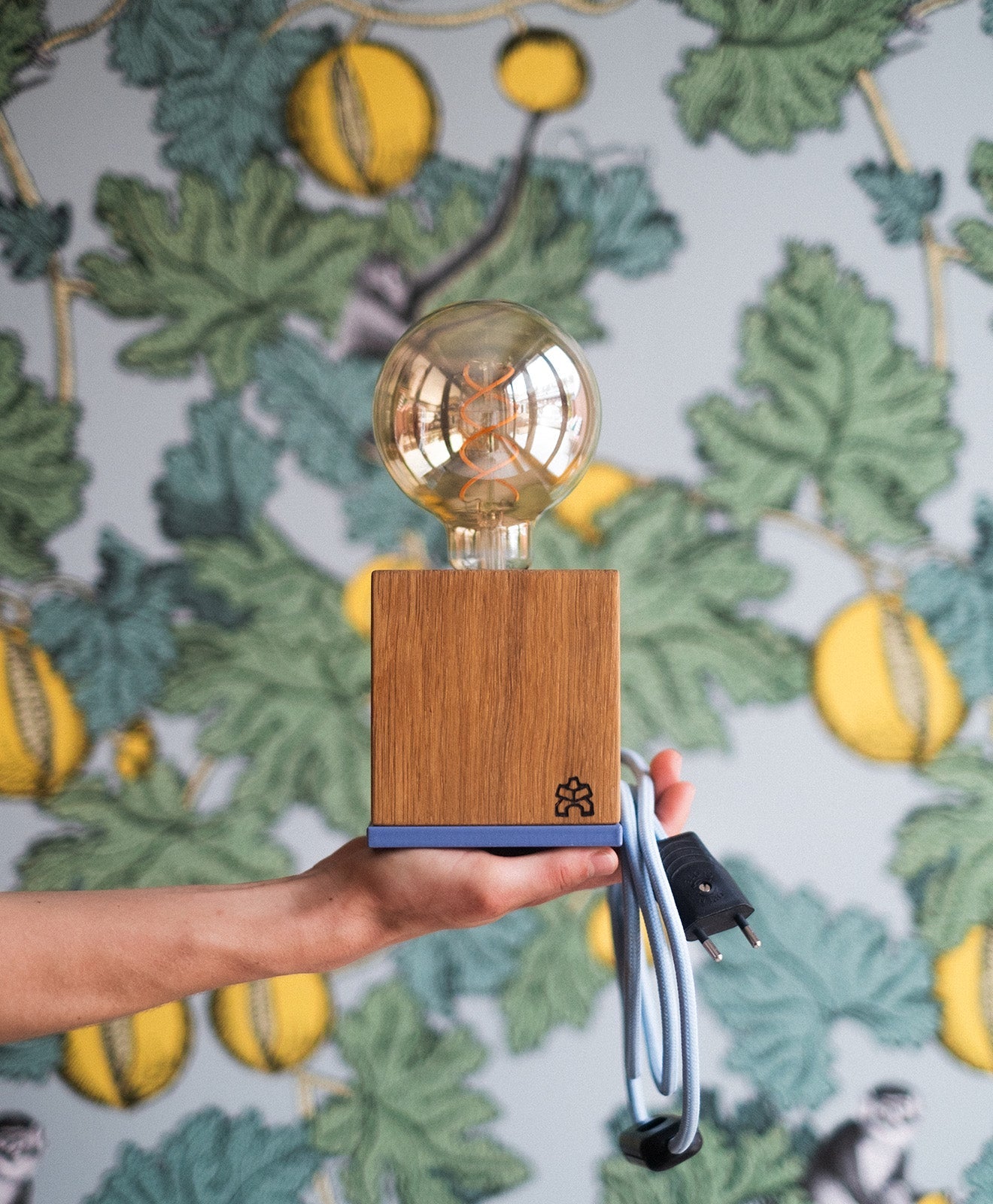 Tischlampe Holz LORENZ