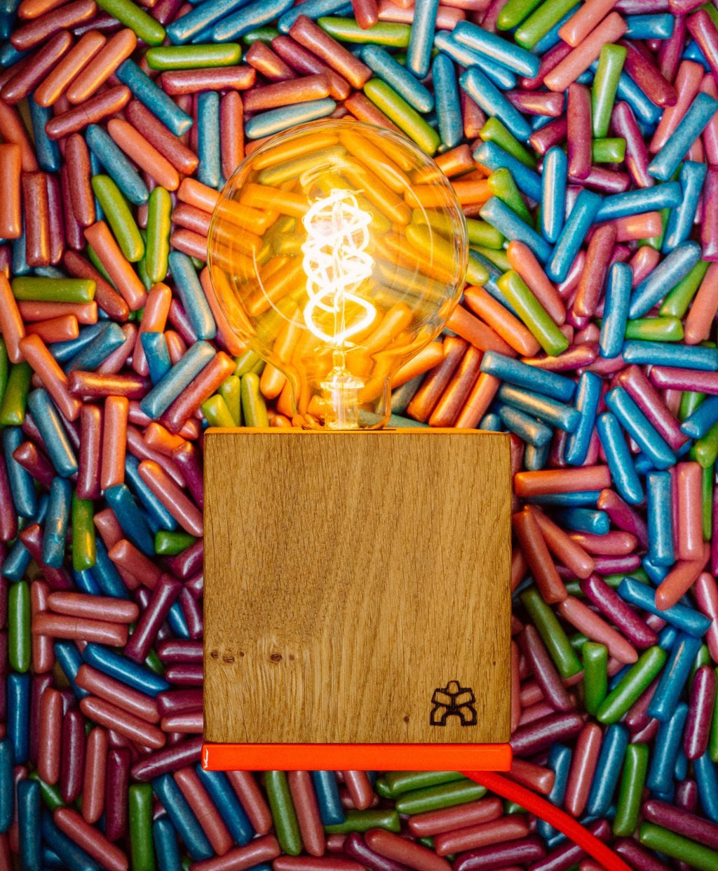 Tischlampe Holz LORENZ