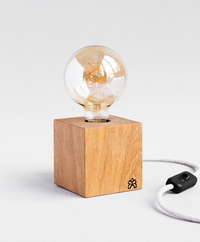 Tischlampe Holz LORENZ