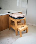 Tritthocker Holz Eiche KURANT