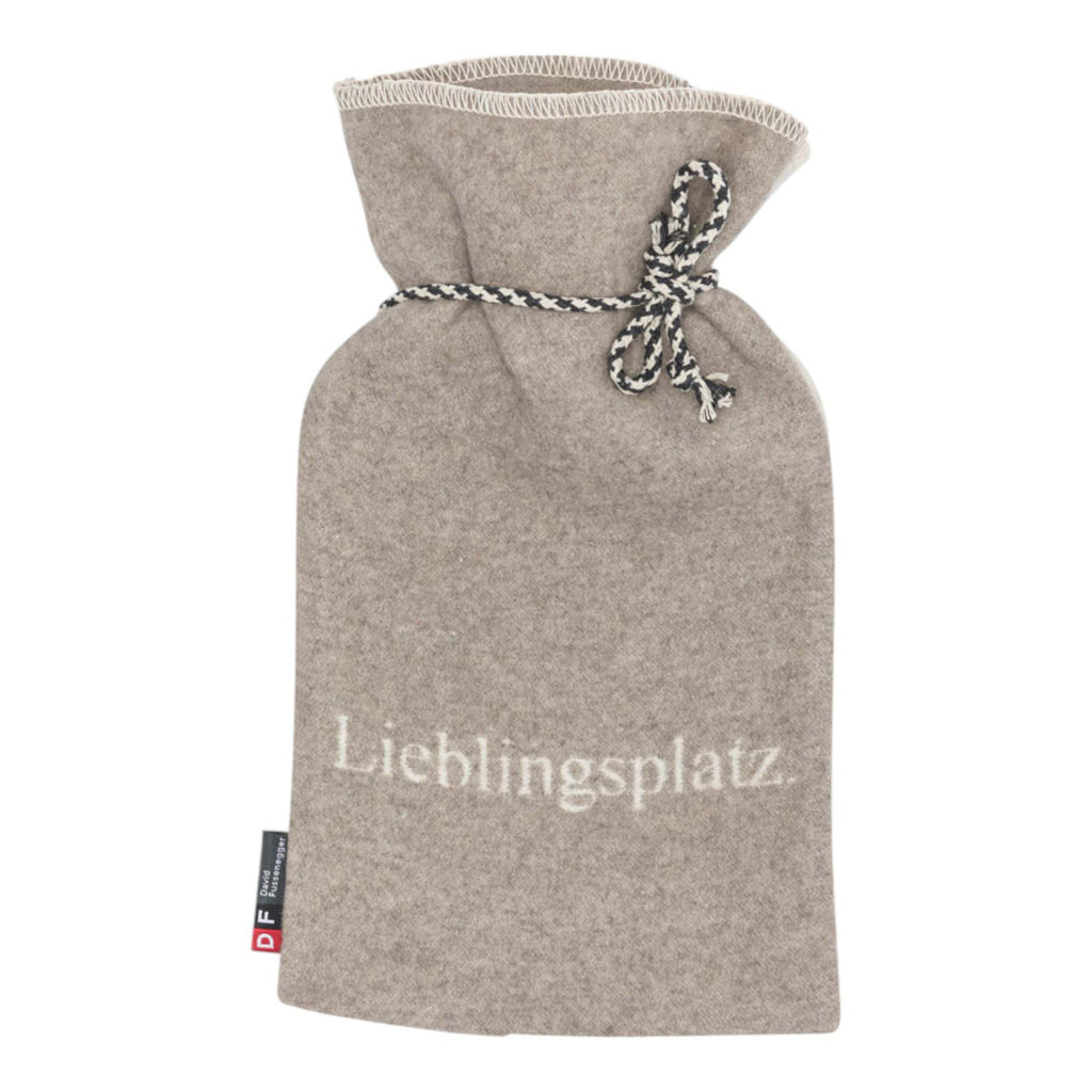 David Fussenegger SILVRETTA Lieblingsplatz Wärmflasche – Wolle