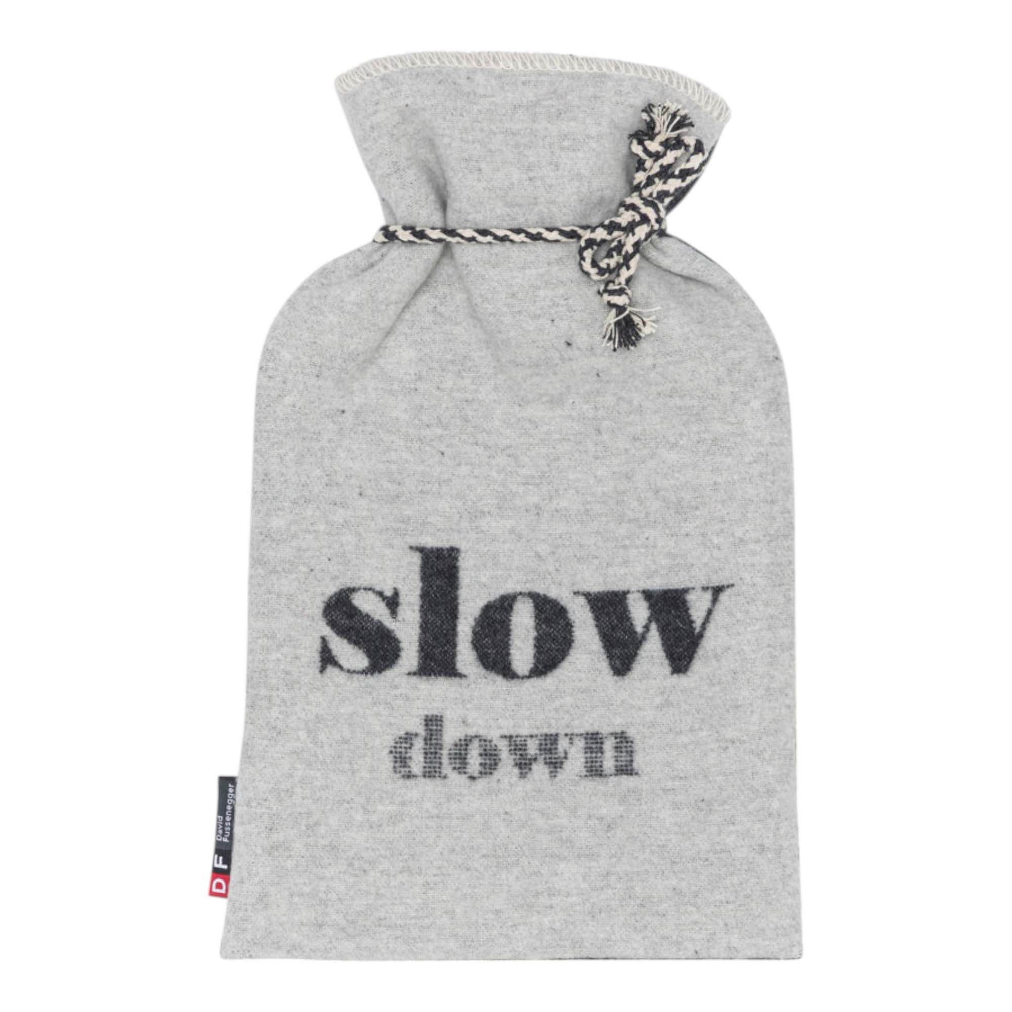 David Fussenegger SILVRETTA Wärmflasche Slow Down aus Filz – Wolle